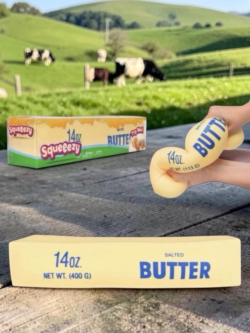 Sunny Days AUTHENTIC / original Tik TOK VIRAL squishy butter for anxiety / CBT